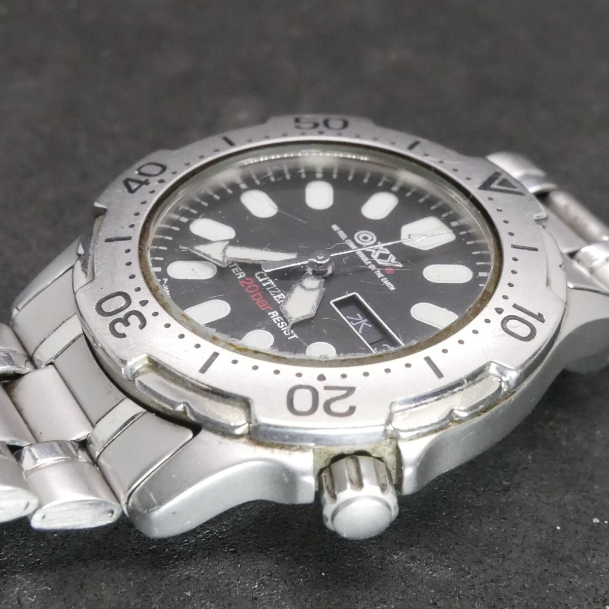 Citizen OXY Diver's watch 6108-L07429 From Japan #051d | eBay Citizen OXY Diver's watch 6108-L07429 From Japan #051d | eBay