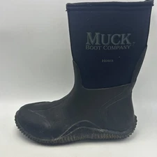Muck Boot Company Womans 8-8.5 Hoser Boots Hi Black Work Boots Chore Read