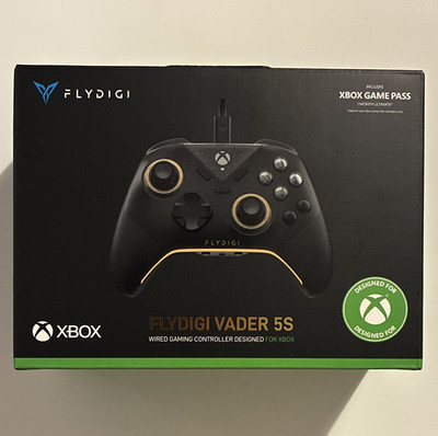 Flydigi Vader 5S Wired Gaming Controller für Xbox, Schwarz/Gold