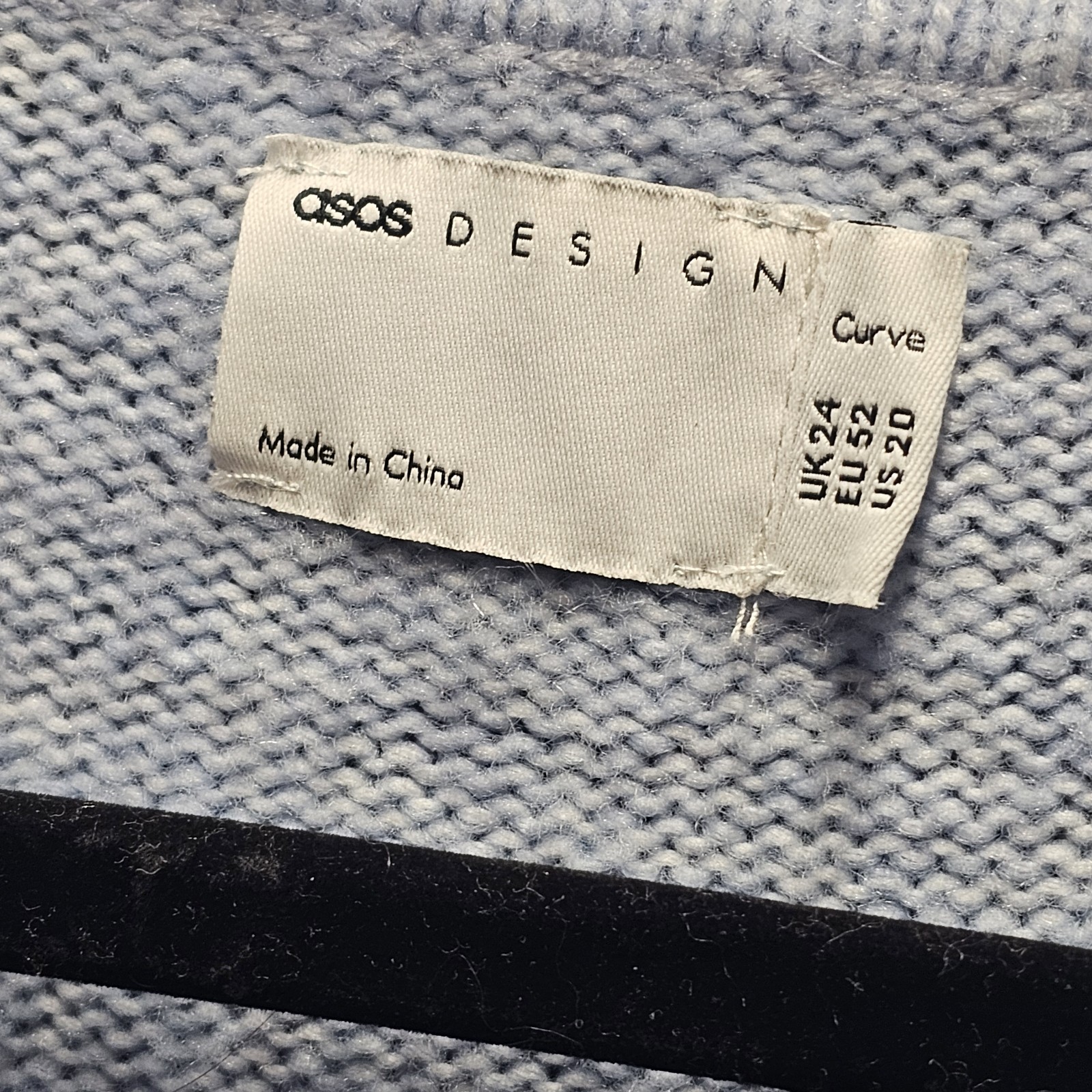 ASOS Light Blue Collared Button Down Cardigan In … - image 7