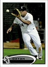 2012 Topps # 362 Dayan Viciedo Baseball Card