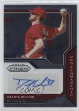 2021 Panini Prizm Pro Penmanship Dakota Hudson #PP-DH Auto 1h17