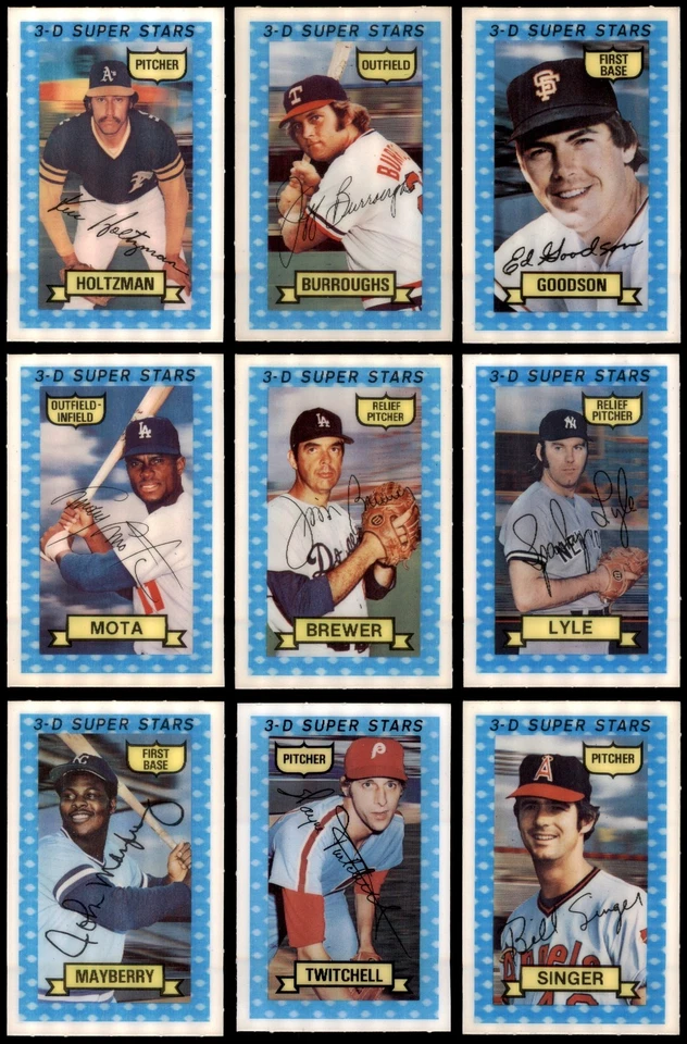 Juego casi completo de béisbol Kelloggs 1974 7,5 - casi nuevo+ 7113495 (37/54 tarjetas) Foto 3 de 4