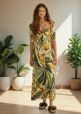 NWT FARM RIO DRESS WITH TAGS SIZE LARGE PK5227 7/7