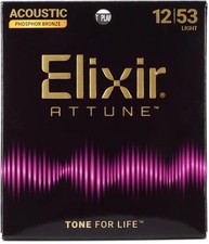 Elixir Strings Attune Phosphor Bronze Acousti...