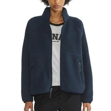 Womens Fuzzy Fleece Jacket Fall Winter Warm Long Sleeve Sherpa Coats Casual F...