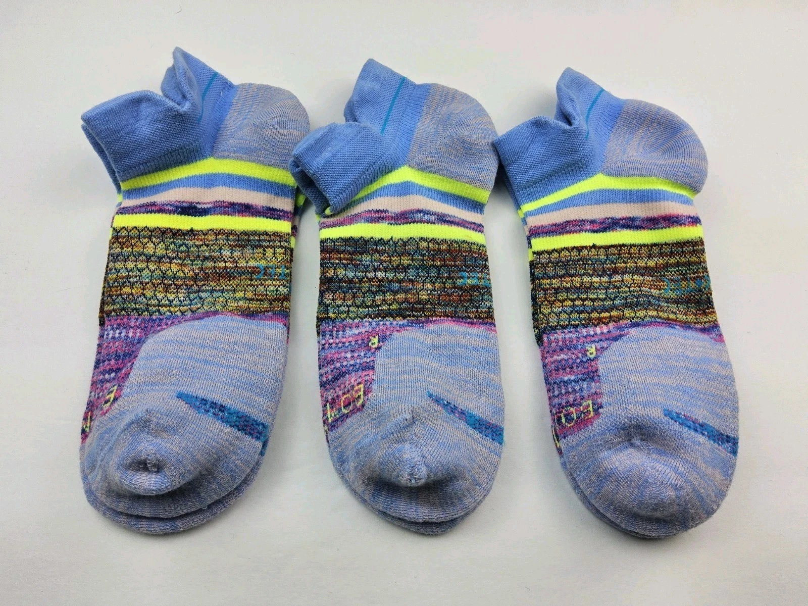 Bombas Hex-Tec Athletic Ankle Socks Lot Of 3 Pairs Size L
Opens in a new window or tab