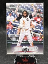 2025 Stadium Club James Wood RC Rookie #175 Nationals