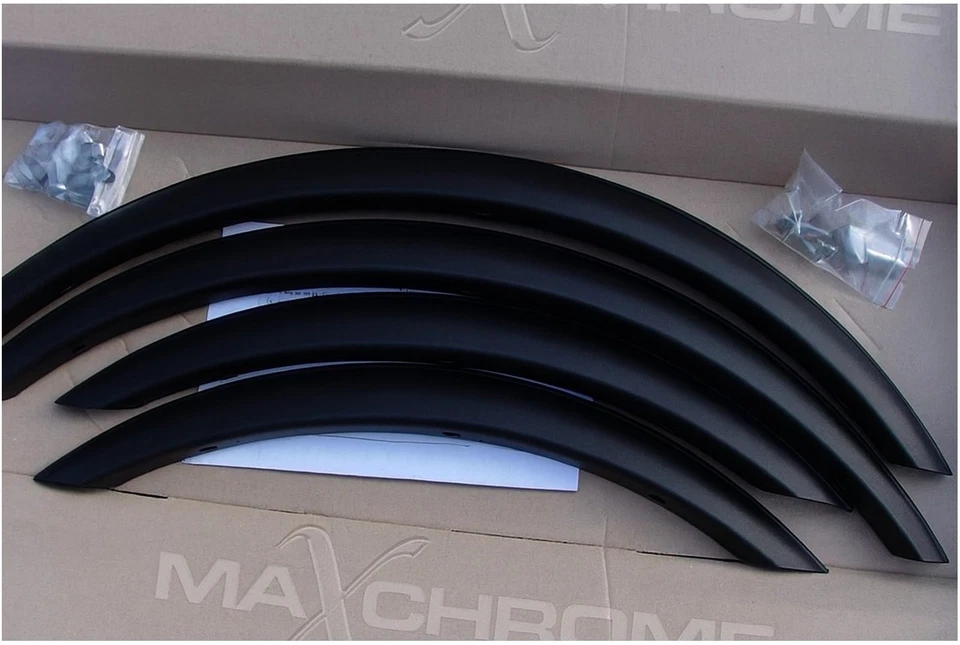 Noir Mat Extensions d'aile Set AV et AR pour NISSAN 100 NX Années 1990-1994 - Photo 1/4