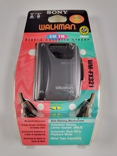 Brand New Sealed - SONY WALKMAN WM-FX321 STEREO CASSETTE PLAYER AM/FM Radio