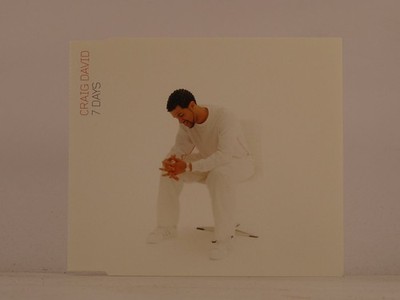 CRAIG DAVID 7 DAYS (L15) 3 Track CD Single including Picture Sleeve WILDSTAR REC