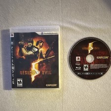 Capcom Resident Evil 5 PS3 2009 NTSC-U/C M Survival Horror w/ PSN