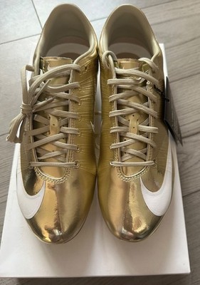 Nike Mercurial Superfly 1 RGN FG SE CR7 - Metallic Gold UK 9,5  FAST DELIVERY 