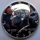 1969-S Kennedy 40% silver Half Dollar  PROOF  Brilliant