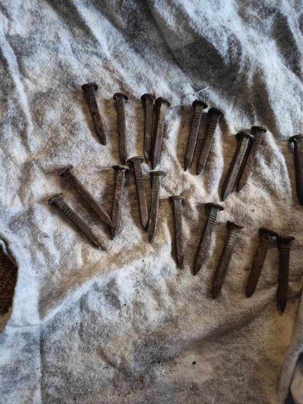 2 1/2"  1919 Railroad Spike Nails  - LOT of 20+