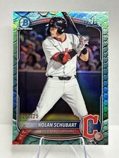 2025 Bowman Draft - Chrome Nolan Schubart #BDC-192 Aqua Reptilian Refractor /125