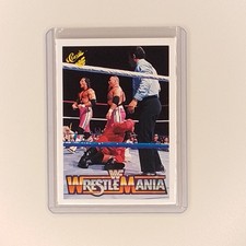 1990 Classic WWF The History of Wrestlemania - Bret Hart, Jim Neidhart