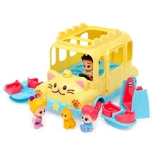 Pinkfong Bebefinn Play Bus Vehicle Games Kids Role Playing Toys Ages 3+