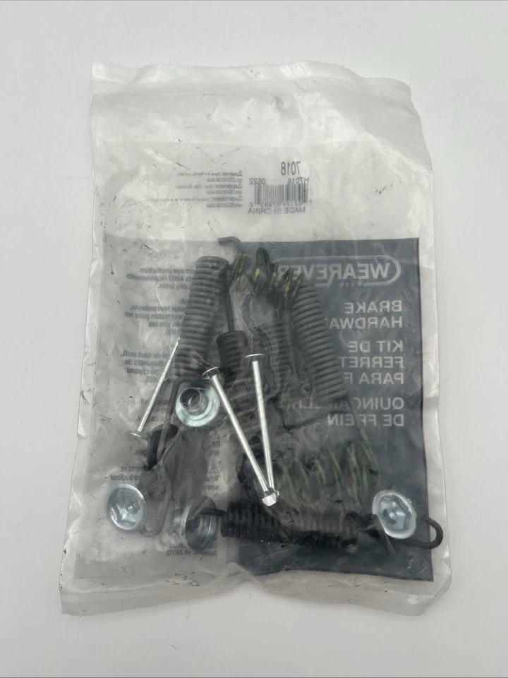 Kit de herrajes de freno de tambor Carquest Wearever H7018 Foto 3 de 4