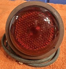 Nos Vintage Ceres Hallceres Tail Light Lamp Car Truck Glass Lens Old Hudson 