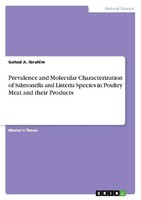 Prevalence And Molecular Characterization Of Salmonella And Listeria Species In