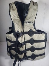 YAMAHA 3-Buckle PFD Life Jacket Vest Gray Black XXL