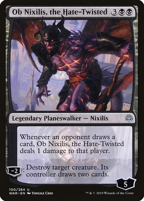 #ad Ob Nixilis the Hate Twisted NonFoil War of the Spark 100 NM MTG $1.99