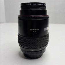 Tokina AF 70-210mm 1:4-5.6 Lens With Tiffed 52mm Circular Polarizer