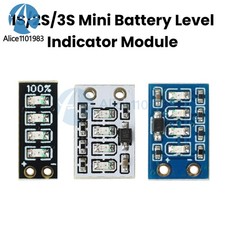 5PCS Mini Battery Level Indicator Module 1S/2S/3S Li-ion Battery Power Indicator