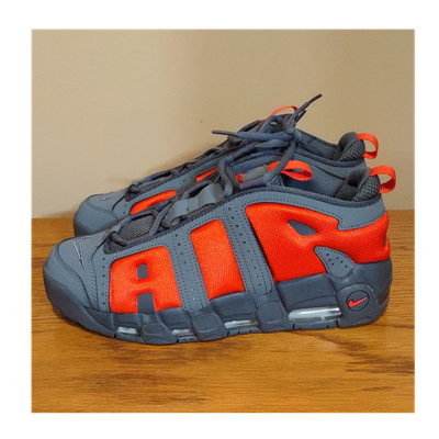 Nike Air More Uptempo Low Dark Grey/Light Crimson Men s Sneakers FZ3055-002