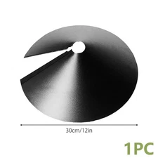 Anti-Rust Wrap Around Squirrel Baffle Protects Bird Feeder From Raccoon Squirrel