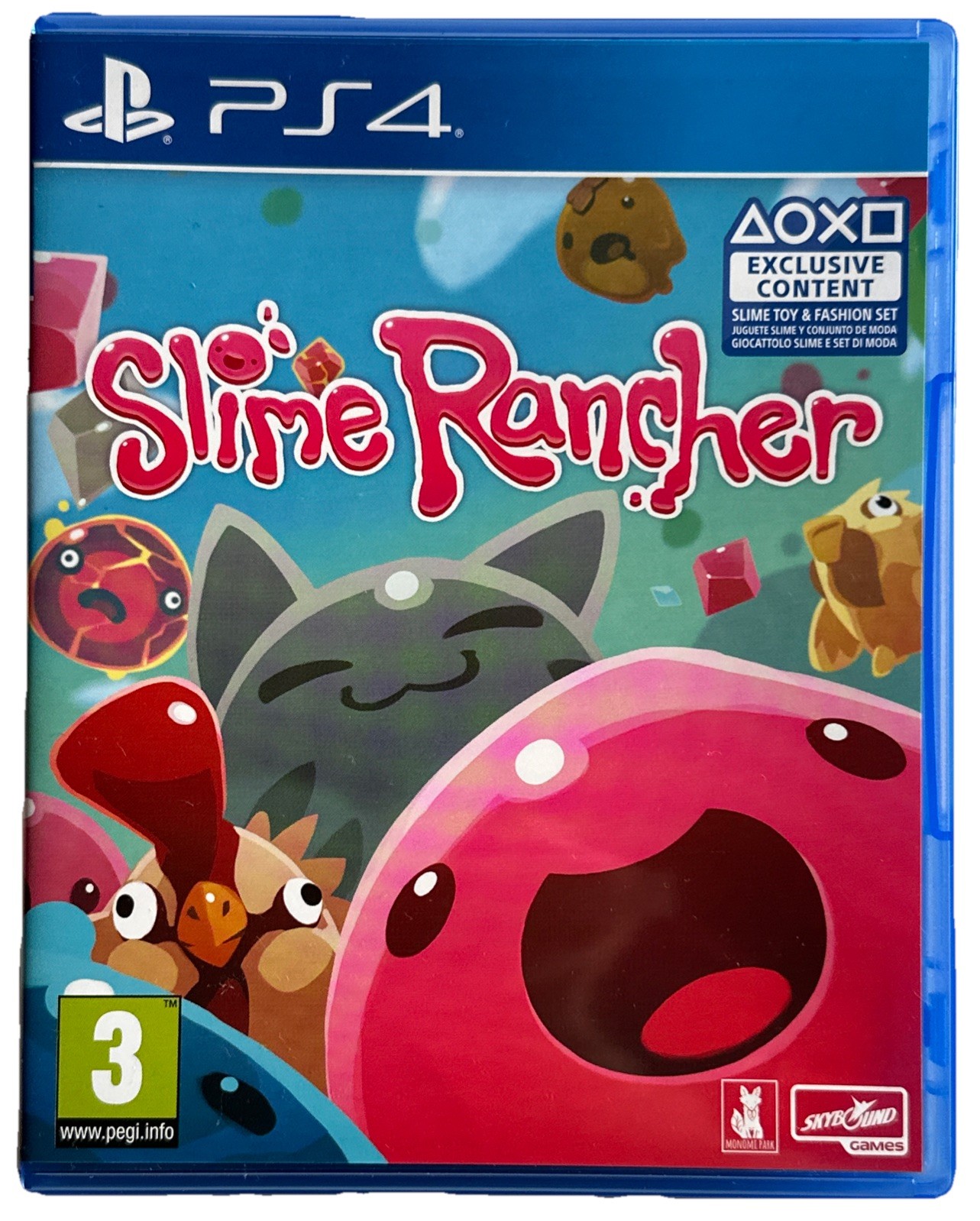 Slime Rancher Sony PlayStation 4 PS4 PS5 Adventure Action Video Game