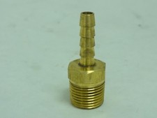202726 New-No Box; Parker 125HBL-4-6 Brass Tube Connector 3/8 NPT x 1/4" Tube