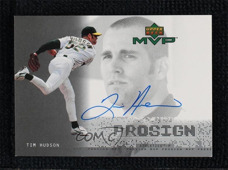2000 Upper Deck MVP ProSign Tim Hudson #TH Auto 5l2