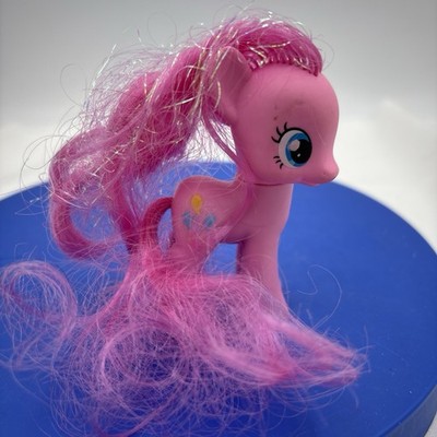 2010 My Little Pony original rare Pinkie Pie G4 brush-able tinsel glitter Hair