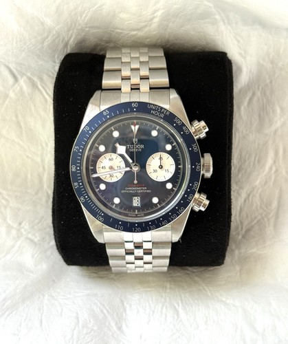 Tudor Black Bay Chrono M79360B Stainless Steel 41mm Automatic ...