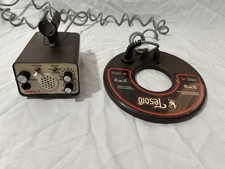 Tesoro BANDIDO II Metal Detector w/ 8  Deep Seeker Coil Read Description