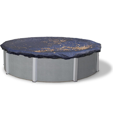 Blue Wave BWC506 21-ft Round Leaf Net Above Ground Pool Cover,Black