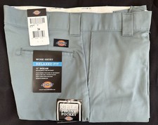 NEW Dickies Rare Smoke Blue Men's Flex Relaxed Fit Work Shorts 11" inseam 34w