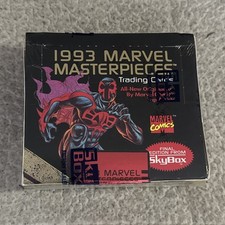 Skybox 1993 Marvel Masterpieces Box - Factory Sealed /350,000 