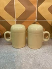 Fiesta 4 5/8 Inch Rangetop Large Salt and Pepper Shaker Set Yellow Fiestaware HL