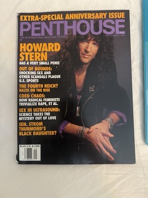 Penthouse September 1992 Howard Stern