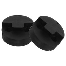 2pcs Violin Practice Mute Black: Violin Muffler Silencer - Reduce Sound For