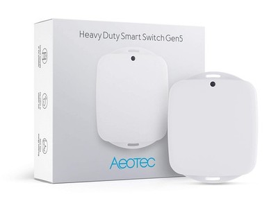 Aeotec Heavy Duty Smart Switch, Z-Wave Plus Home Security ON/OFF controller, 40