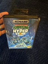 TESTED Sega GENESIS Turtles TMNT HYPERSTONE HEIST Completed NEW Case Manual