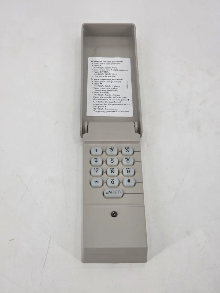 Teclado de garaje de entrada sin llave Sears Craftsman 139.53684 / 139.18795 Foto 3 de 4