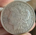 1921 $1 Morgan Silver Dollar