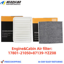 Combo Set Cabin Air Filter And Engine Air Filter For Toyota Corolla Matrix Yaris