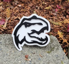 TRX Logo Custom Hitch Cover (Black & White)