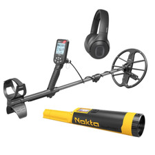 Nokta Simplex ULTRA Metal Detector with Carbon Fiber Shafts, Bluetooth Wireless
